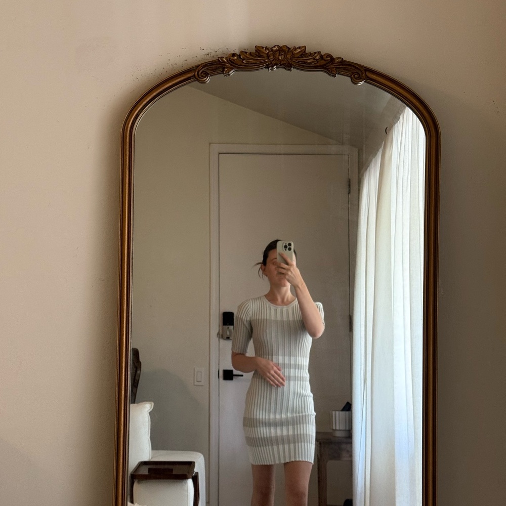 4TH + RECKLESS Ribbed Tailored Dress